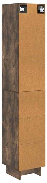 VidaXL Szekrény szett 2 pcs Füstös Tölgy 34,5 x 33 x 90 cm Szerelt Fa