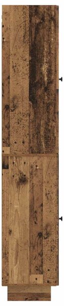 VidaXL Szekrény szett 2 pcs Antik Fa 34,5 x 33 x 90 cm Szerelt Fa