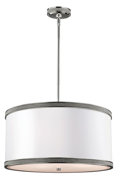 Feiss glamour modern függeszték pave polírozott nikkel elsfe-pave-p-m