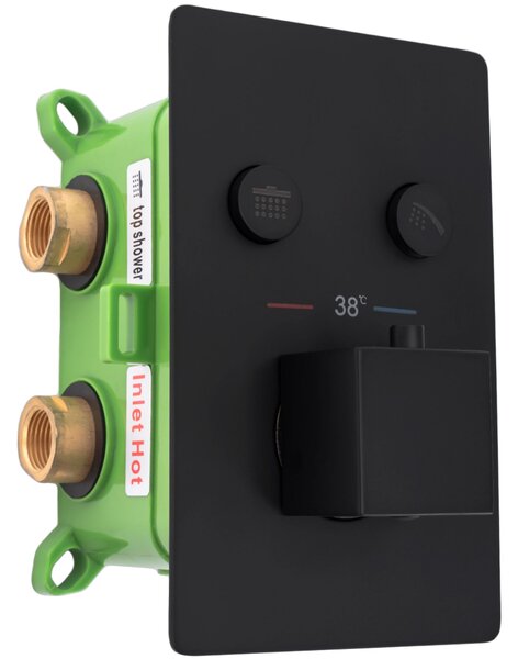 Rejtett Zuhanyszett Rea FENIX DAVIS BLACK +BOXal