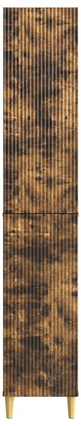VidaXL Szekrény szett 2 db Szerelt Fa