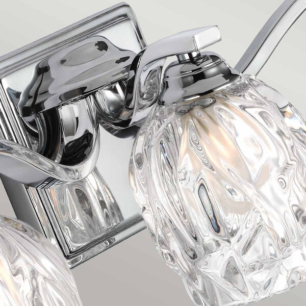 Feiss glamour klasszikus tükör világítás bath króm átlátszó elsfe-kalli3-bath IP44