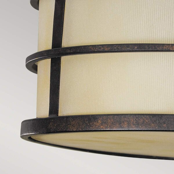 Feiss klasszikus mennyezeti lámpa fusion barna elsfe-fusion-sf