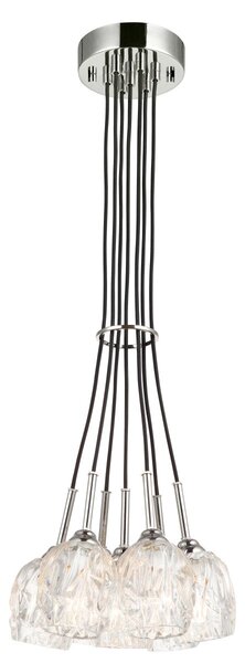 Feiss modern függeszték rubin nikkel átlátszó elsfe-rubin-7p