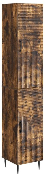 VidaXL Szekrény szett 2 pcs Füstös Tölgy 33 x 34,5 x 89,5 cm