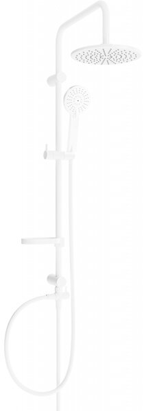 Mexen - X40 zuhanygarnitúra felső fejjel 22 cm, fehér, 798404091-20