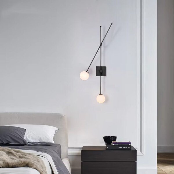 Fali lámpa APP1595-2W black