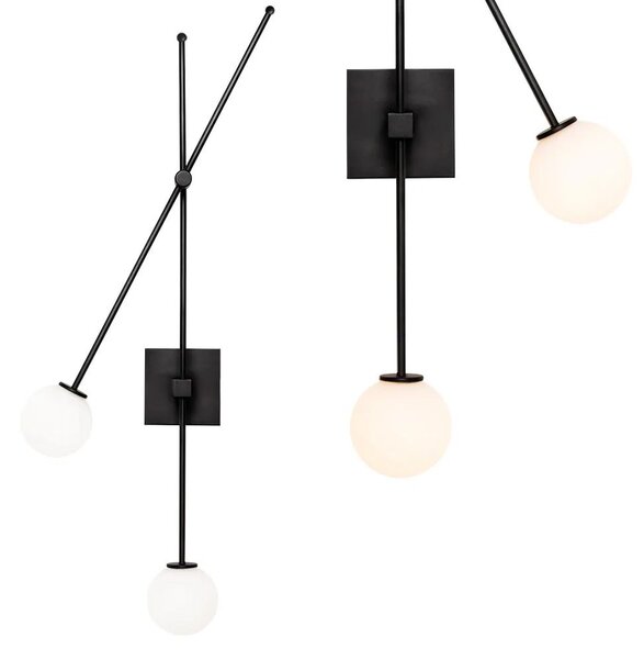 Fali lámpa APP1595-2W black