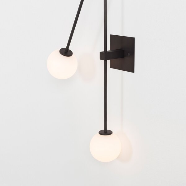 Fali lámpa APP1595-2W black