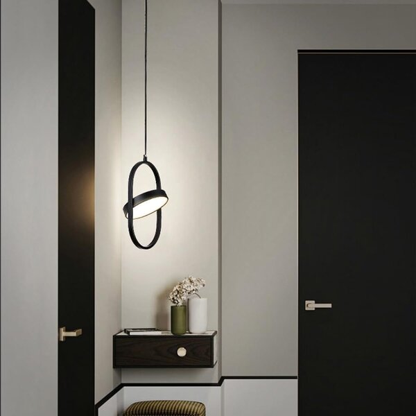 LED Lámpa APP1554-CP Black