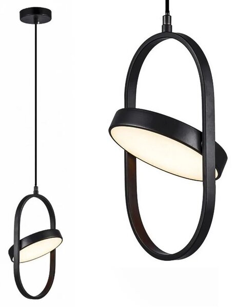 LED Lámpa APP1554-CP Black