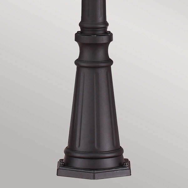 Feiss klasszikus kandeláber english bridle fekete átlátszó elsfe-eb5-l-blk IP44