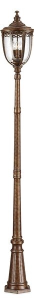 Feiss klasszikus kandeláber english bridle antik bronz átlátszó elsfe-eb5-l-brb IP44