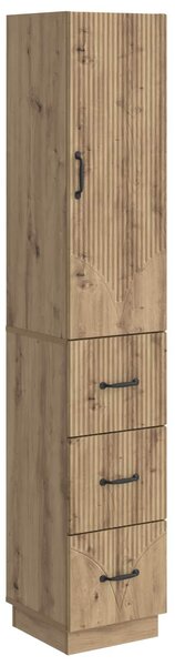 VidaXL Szekrény szett 2 pcs Kézműves Tölgy 33 x 34,5 x 87 cm