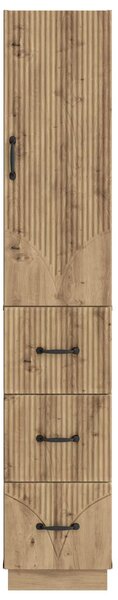 VidaXL Szekrény szett 2 pcs Kézműves Tölgy 33 x 34,5 x 87 cm