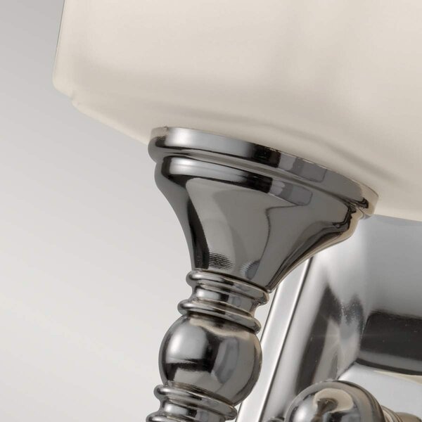Feiss glamour klasszikus fali lámpa concord fehér króm elsfe-concord1-bath IP44