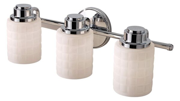 Feiss glamour klasszikus tükör világítás wadsworth fehér króm elsfewadsworth3bath IP44