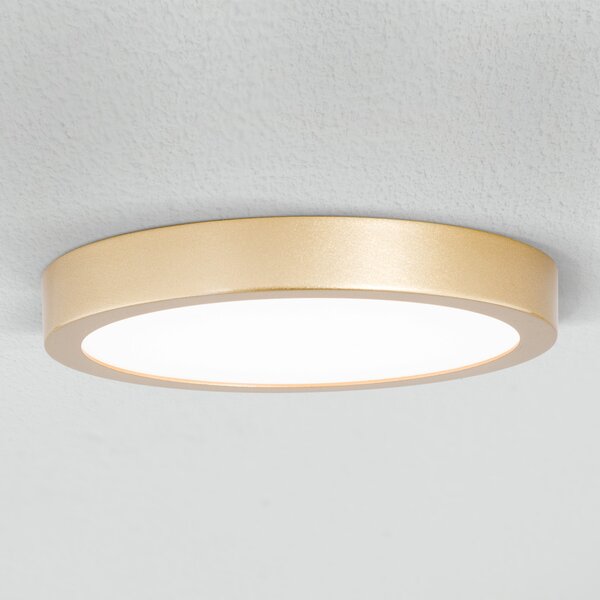 LERO modern LED mennyezeti lámpa , matt arany, 1300lm