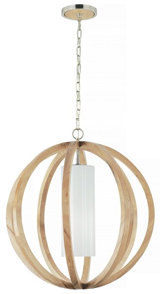 Feiss modern skandináv függeszték allier fehér barna nikkel elsfe-allier-p-l-lw