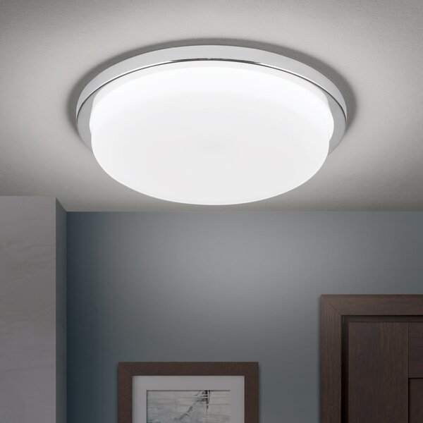 LEROX modern LED mennyezeti lámpa , króm, 2100lm
