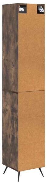 VidaXL Szekrény szett 2 pcs Füstös Tölgy 34,5 x 34,5 x 90 cm