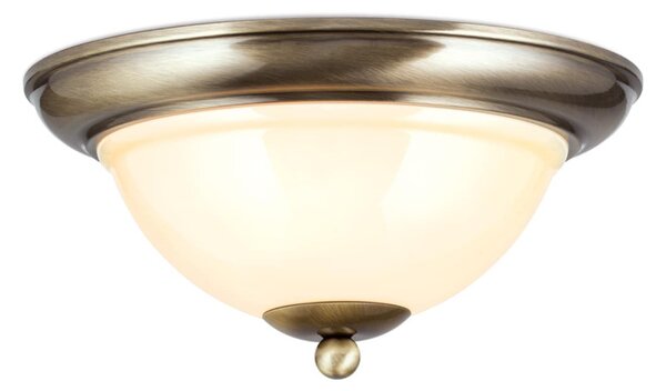 OLD LAMP klasszikus mennyezeti lámpa 2xE27, patina