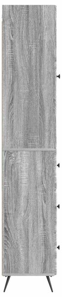 VidaXL Szekrény szett 2 pcs Szürke Sonoma 34,5 x 34,5 x 90 cm