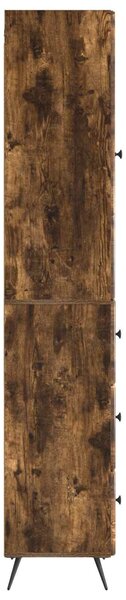 VidaXL Szekrény szett 2 pcs Füstös Tölgy 34,5 x 34,5 x 90 cm