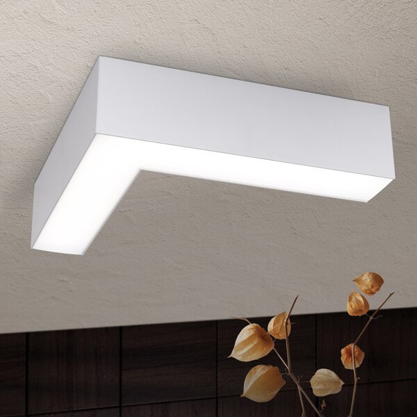 BROOKLYN modern LED függőlámpa , alumínium, 1300lm, szögletes, 30x30 cm ,3000K