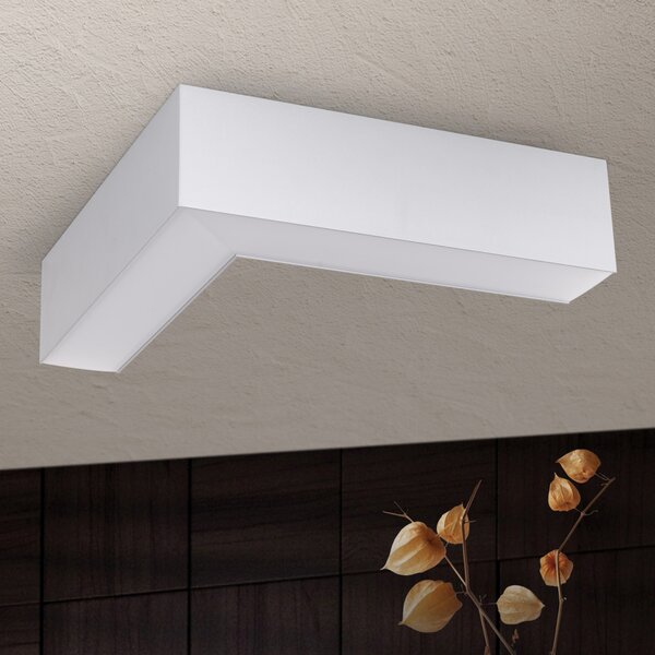 BROOKLYN modern LED függőlámpa , alumínium, 1300lm, szögletes, 30x30 cm ,3000K