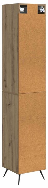 VidaXL Szekrény szett 2 pcs Kézműves Tölgy 34,5 x 34,5 x 90 cm