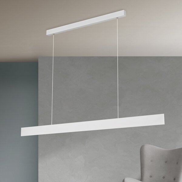 GIDEON modern LED függőlámpa , fehér, 2700lm