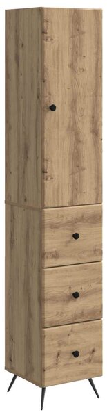 VidaXL Szekrény szett 2 pcs Kézműves Tölgy 34,5 x 34,5 x 90 cm