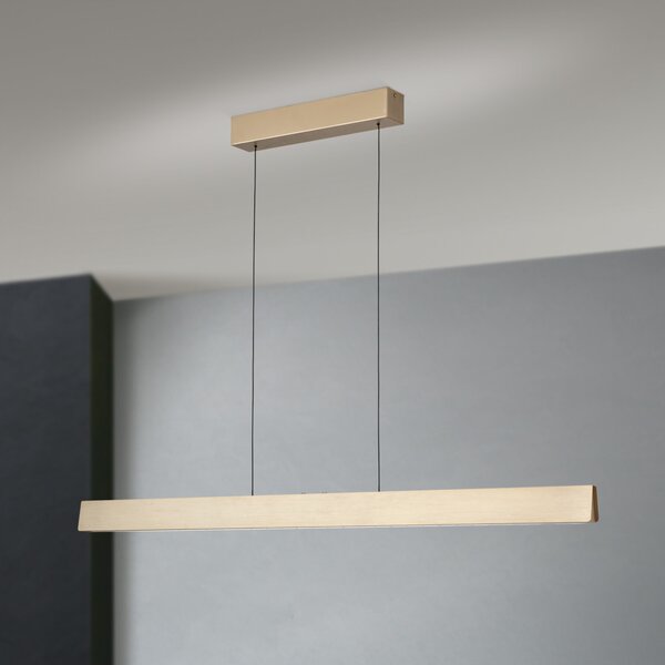 TARA modern CCT LED függőlámpa , matt arany, 1200lm