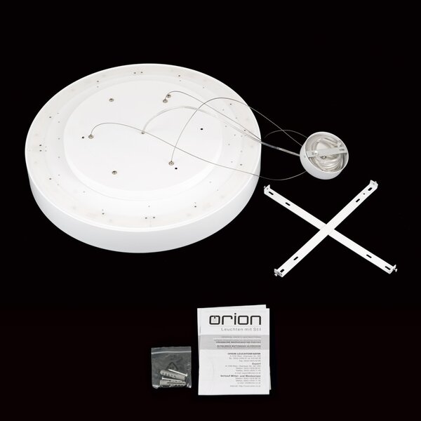 VARIO modern CCT LED függőlámpa , fehér, 3300lm