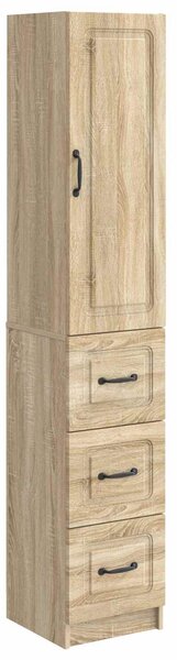 VidaXL Szekrény szett 2 db 33 x 34,5 x 87 cm Szerelt Fa Sonoma Tölgy