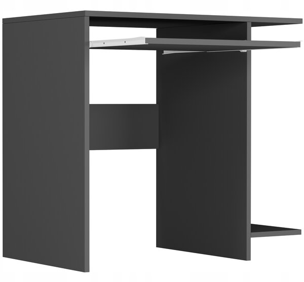 PC asztal Nuvrok (antracit). Akció -25%