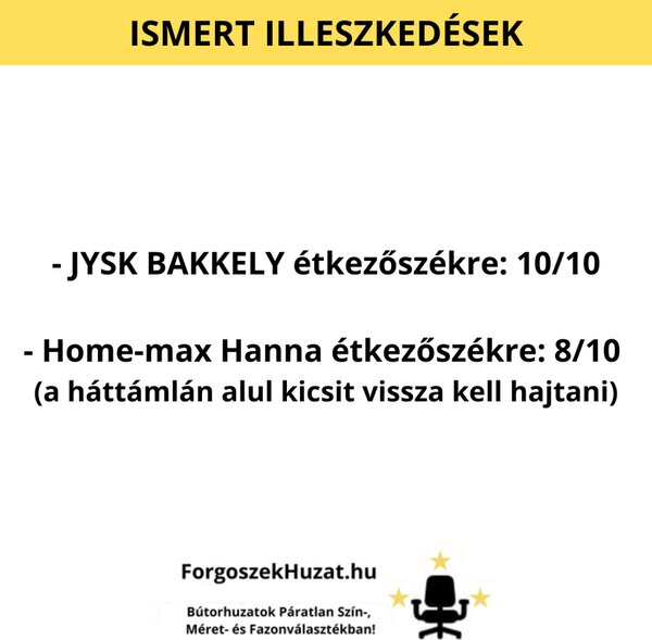 Magastámlás SzékHuzat (vízlepergető, rózsaszín)