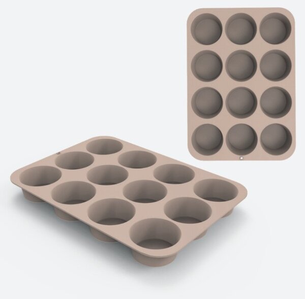 Szilikon muffin sütőforma – 12 darabos