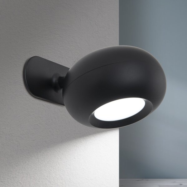 KERBY modern CCT LED asztali lámpa , fekete, 150lm