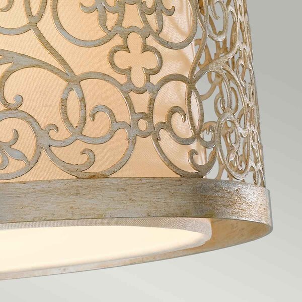 Feiss klasszikus mennyezeti lámpa arabesque ekrü patina elsfe-arabesque-f