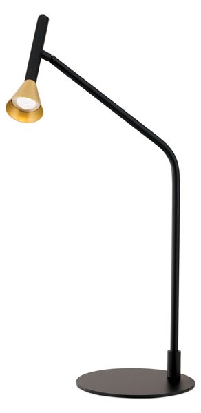 ODEON modern LED asztali lámpa , fekete, 440lm