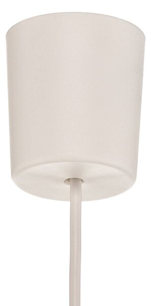 TK Lighting Linobianco lógó világítás juta, dimmelhető, Fehér / opál, Nappali / Étkező, Textil / szövet / selyem, Modern