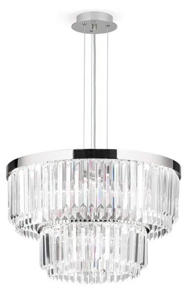 PRISM LED kristálycsillár, króm
