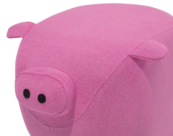 Állatos puff PIGGY Rózsaszín Malac