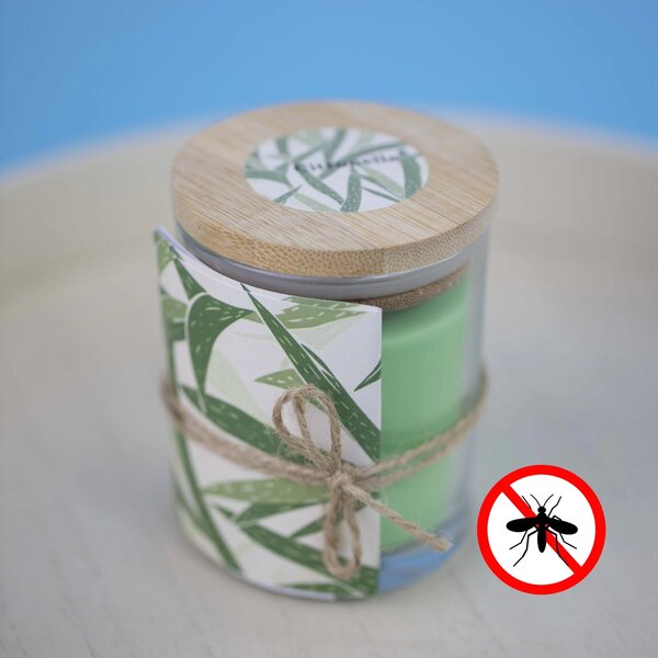 Rovarriasztó hatású gyertya – citronella