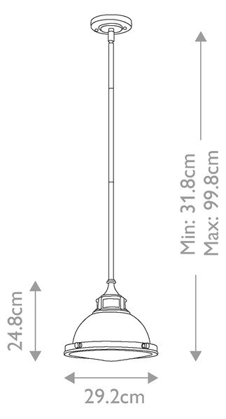 Hinkley klasszikus függeszték amelia sárgaréz elshk-amelia-p-s-hb
