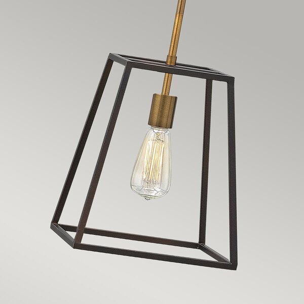 Hinkley klasszikus modern vintage függeszték fulton barna sárgaréz elshk-fulton-p