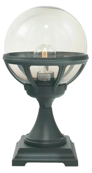 Bologna Kültéri Virágágyás Lámpa Small Clear/Black