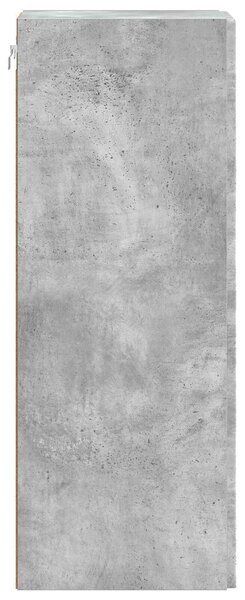 VidaXL Fali szekrény Betonszürke 66 x 34,5 x 90 cm Szerelt Fa